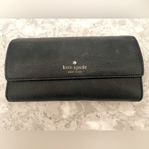 Kate Spade black billfold